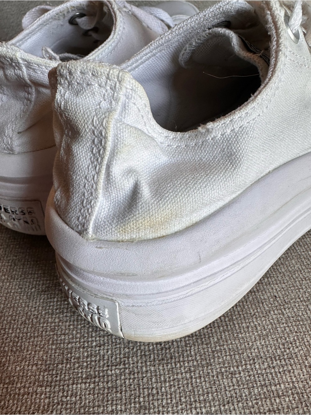 White Platform Converse - Picture 7 of 9
